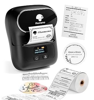 Amazon.co.jp: Phomemo M110 ラベルライター ラベルプリンター